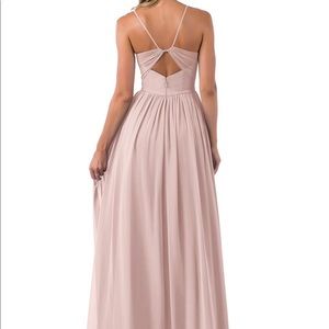 Dress. Dusty rose color